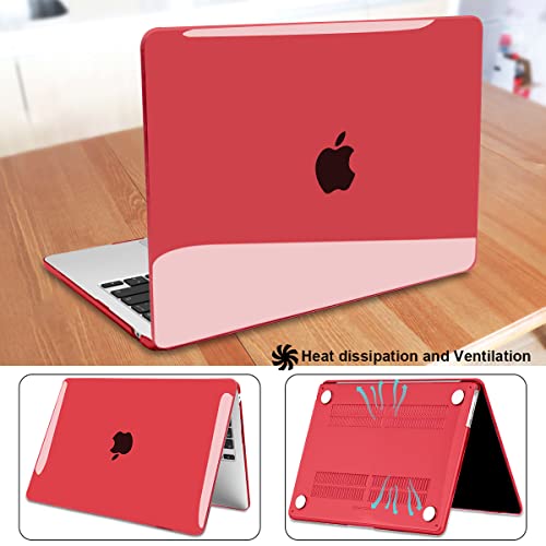 LCMOCICO for Newest MacBook Air 13.6 inch Case 2022 Release A2681 M2