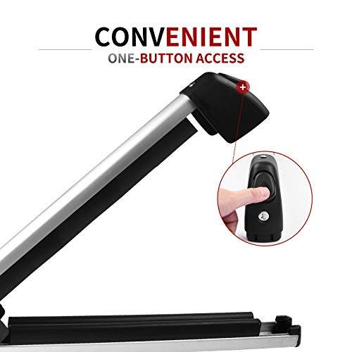 YITAMOTOR 22" Aluminum Universal Ski Rack Snowboard Roof Racks, Ski