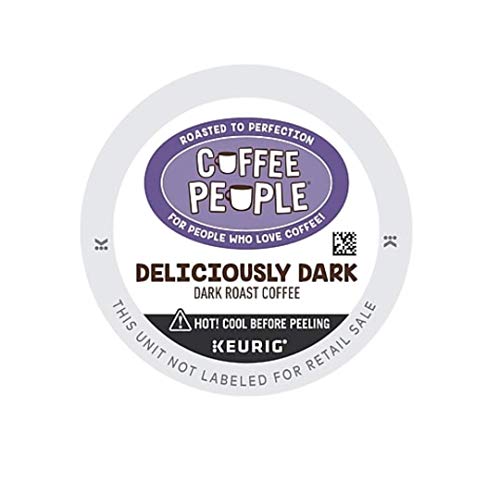 Coffee People Deliciously Dark Blend Single Serve Coffee K-Cups, 48-Count For Brewers Coffee People Deliciously Dark Blend Single Serve Coffee K-Cups, 48-Count For Brewers
