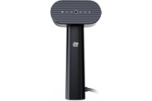 NEXDOO G6 Travel Steamer for Clothes Portable 2-in-1 Travel Iron for Clothes, Just 0.7lbs Lightly, 10 Minutes of Continuous Steam, 900W Light Steamer for travel and home (black)