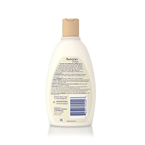Aveeno Gentle Conditioning Baby Shampoo, 12 Ounce (Pack of 2) Pricepulse
