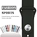 Band for Apple Watch 38mm, Guangzhi New Design (Metal Tuck Clasp Ouside/Correct Wearing Way in 4th Image) Soft Silicone Sport Strap Band for iWatch Series 1/2/3, Sport, Edition,38mm,Dark Olive