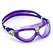 Aqua Sphere Seal Kid Swim Clear Lens Goggles, Violet