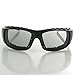 Bobster Eyewear BGUN001, Gunner Convertible, Black Frame, Photochromic / Transition Lenses & Clear Lenses