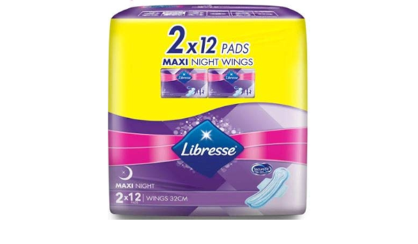 Amazon.com: LIBRESSE Maxi Overnight 2 x 