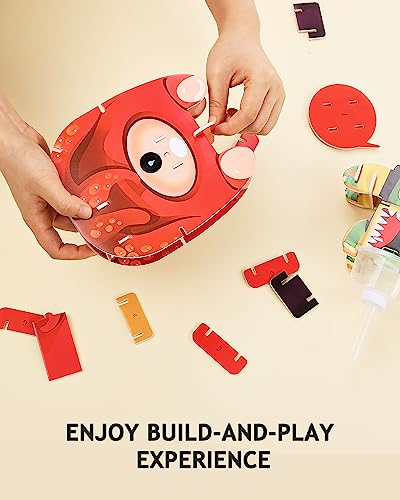 Japace 3-in-1 Science Kits for Kids Age 4-5-6-7-8, STEM Building Kits, Chemistry Sets, Physic Educational STEM Toys for Girls Boys, Cool Christmas Birthday Gifts for Boy