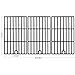 Hisencn Cast Iron Cooking Grid Grates Repair Replacement for Select Master Forge 3218LT, 3218LTM, 3218LTN, DG0576CC, E3518-LP, L3218, Perfect Flame SLG2007D,Kenmore 148.1615621 Gas Grill Models,