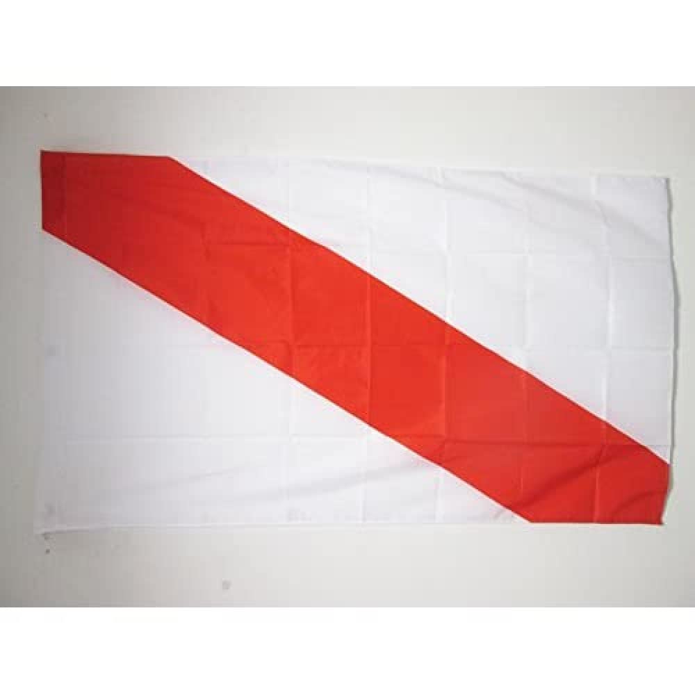 AZ FLAG - City of Strasbourg Flag - 2x3 Ft - Strasbourg Banner with Sleeve - 100% Polyester - Fade Resistant - Vivid Colors - 2' x 3' Feet - 90x60 Cm