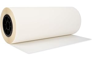 HEROMA DTF Transfer Film Roll 13" x 328ft - Premium A3+ DTF Film Roll,Double Sided Matte Clear PreTreat PET Heat Transfer Paper, Cold and Hot Peel, Direct to Film for T-Shirts Textile