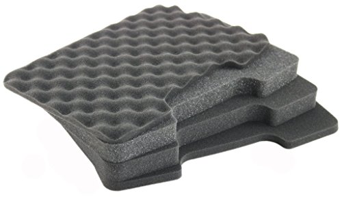 Four Piece Customizable Foam Set For 12 in Life Made Better Cases. Comes With Two Lining Foam and Two Thick Diced Foam