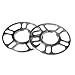 2pc 5mm UberTechnic HUBCENTRIC 5x114.3 Wheel Spacers (67.1mm Bore) for Hyundai Genesis Veloster Kia Soul Optima Mazda 3 5 MX-6 Mitsubishi Eclipse Lancer Galant Ford Fusion Jeep Patriot Compass & More