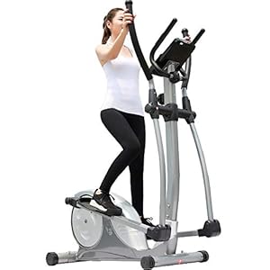 XIAOLULU-Sports Elliptical Cross Trainer Elliptical Trainer And Exercise Bike With Seat And Easy Computer Home Office Fitness Workout Machine (Color : Black, Size : 133x74x160cm)