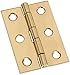 Stanley Hardware S803-240 CD5302 Broad Hinge in Brass , 2