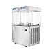 OrangeA Juice Dispenser Commercial Beverage Dispenser with Spigot Drink Dispenser 9.5 Gallon Cold Fruit Juice Beverage Ice Tea Drink Dispenser 18L X 2 Tanks (9.5 Gallon 2 Tanks)