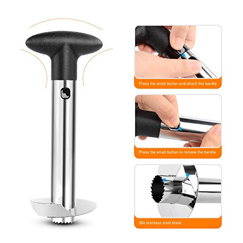 2 Super+Outlet+Stainless+Pineapple+Remover