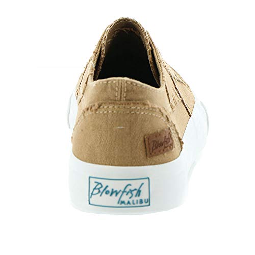 Blowfish Women's Marley Sneaker, Lion Washed Canvas, 9 Medium US