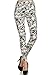 Leggings Depot NEW High Waist Popular Print Women's Leggings Pants (Skull Mania)