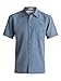Quiksilver Waterman Men's Centinela Shirt, Blue Fin, X-Large
