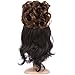 FIRSTLIKE Short Messy Curly Dish Hair Bun Extension Easy Stretch hair Combs Clip in Ponytail Extension Scrunchie Chignon Tray Ponytail Hair piece Wig Hairpiecesthumb 4