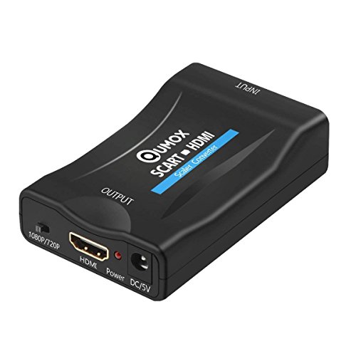 QUMOX SCART to HDMI Video Audio Converter Adapter for HDTV STB VHS Sky DVD 1080P - Thumbnail 2