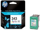 HP 343 Tri-Colour Ink Cartridge 7ml for Deskjet 5740 5740xi 6840 view 2