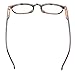 Eyekepper Retro Reading Glasses for Women Reading +2.00 Tortoise Frame Mens Readers Eyeglasses