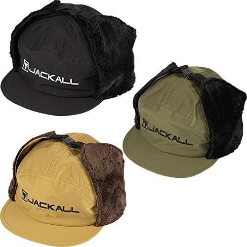 Amazon Jackall ジャッカル イヤーフラップキャップ ブラック Jackall ジャッカル スポーツ アウトドア