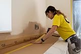 Q1 36mm Premium Masking Tape 50m Automotive Rubber-Base Adhesive 110C view 4