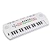 aPerfectLife Keyboard Piano Kids, 32 Keys Multifunction Electronic Kids Keyboard Piano Music Instrument for Toddler with Microphone (White)