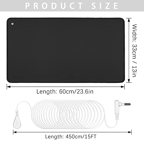 Grounding Mat With 15ft Grounding Cord,Grounding Pad Kit, Earth Therapy