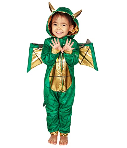 Tipsy Elves Baby & Toddler Dragon Costume - Infant Halloween Wings Jumpsuit at Amazon