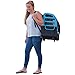 Pet Gear I-GO2 Roller Backpack, Travel Carrier, Car Seat for Cats/Dogs, Mesh Ventilation, Included Tether, Telescoping Handle, Storage Pouch, Extra Large Plus Traveler, Ocean Bluethumb 2