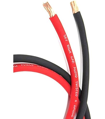 Skyhigh 0 Gauge Sky High Car Audio 2/0 Gauge OFC Power Wire