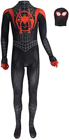 New Into The Spider Verse Miles Morales Cosplay Unisex Costumes