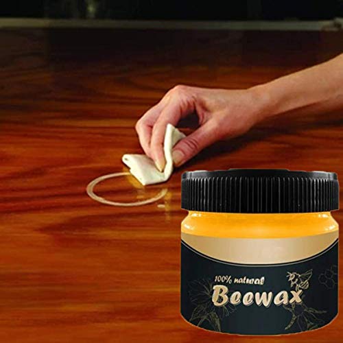 Home Traditional Beeswax Polish for Wood & Furniture Natural Beewax Wood Wax Preservative Conditioner Protectant Home Cleaning (1PC)