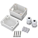 Outdoor Indoor Plastic Waterproof Electric Project Box Clear Project