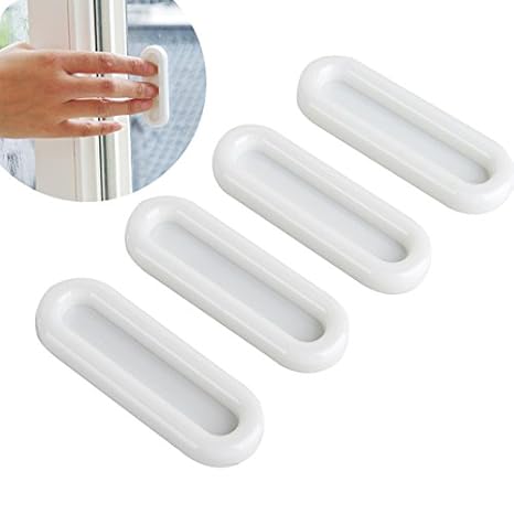 Home Cube Self Adhesive Paste Open Sliding Door Handles For