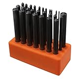 Neiko 02621A Transfer Punch Set, 28 Piece, Heat Treated Alloy Steel, 3/32" - 1/2"