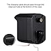 Caremoo Wyze Cam Wall Mount Bracket Upgraded Weather Proof Case with Adjustable Security Mount for Wyze Cam V2 V1 and Ismart Spot Camera Indoor Outdoor Use (Black)