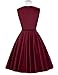 GRACE KARIN A-Line Retro Picnic Dress for Women with Belt Size L F-49