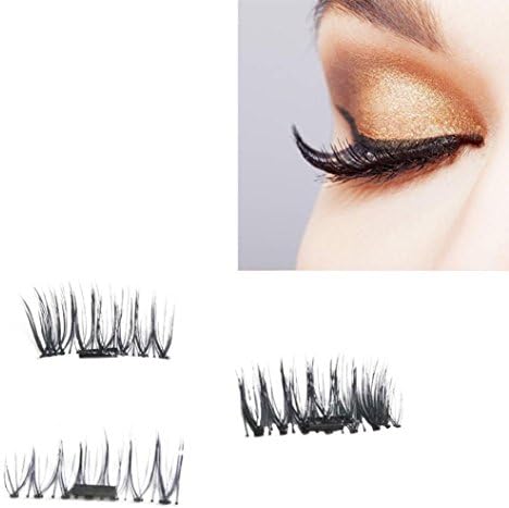 YIWULA 0.4mm Magnetic Eye Lashes 3D Mink Reusable False Magnet