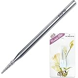 Pana 3/32" Sharp Point Bit Safety Nail Carbide Bit - Silver Color (Grit: Medium - M) for Electric Dremel Drill Machine