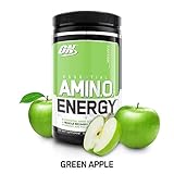 Optimum Nutrition Amino Energy with Green Tea and Green Coffee Extract, Flavor: Green Apple, 30 Servings