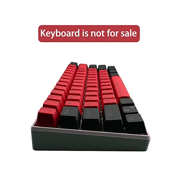 Sunzit-Keycaps-61-Keycaps-Backlight-Two-Color-Mechanical-Keypad-PBT-Keycap-for-GH60-RK61-ALT61-AnnieKeyboard-Poker-Keys-KEYBOARD-is-NOT-for-SELL Sunzit Keycaps, 61 Keycaps PBT Keycap Backlight Two-Color Mechanical Keyboard OEM Profile Keycaps for GH60/RK61/ALT61…