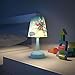 Philips Disney Frozen Portable Children Kids 10-Inch Bedside Table Lamp, Blue