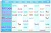 Weekly Magnetic Chore Chart and Chore List Planner Magnet