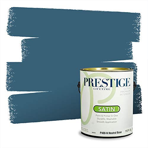 PRESTIGE Paints P400-N-4011-6VP Paint and Primer In One, 1 gallon, Azure Jazz