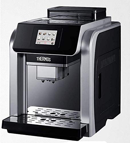 YQGOO EIN-Knopf-Espressomaschine Cappuccino-Kaffeemaschine Automatisches Reinigungssystem 20bar 2l 300g…