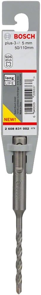 Bosch SDS Plus-3 Hammer Drill Bit 0 V 5 x 50 x 110 mm