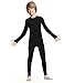 Climatesmart Boys Long Sleeve Crew Neck and Pant - 2 PC Set-Black, M